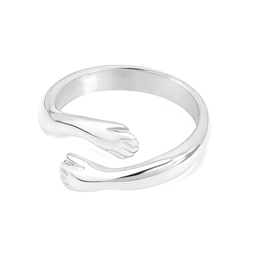 Anillo Abrazo (Chapado en Oro 18K)