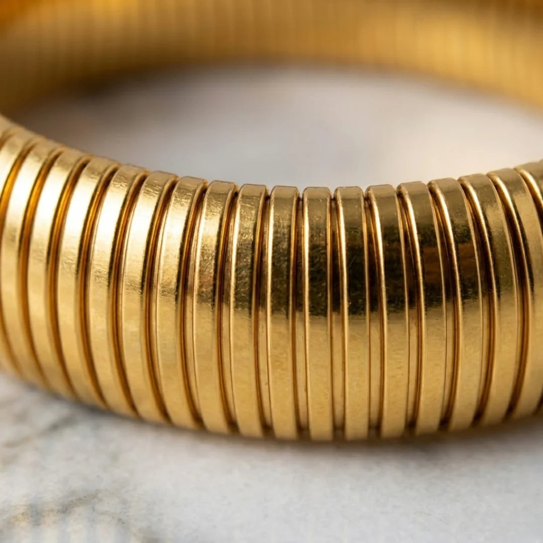 Brazalete Mola Allegra (Chapado en Oro 18K)