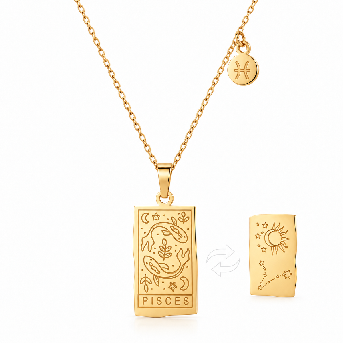 Colección Zodíaco - Collares con Colgantes de los Signos del Zodíaco