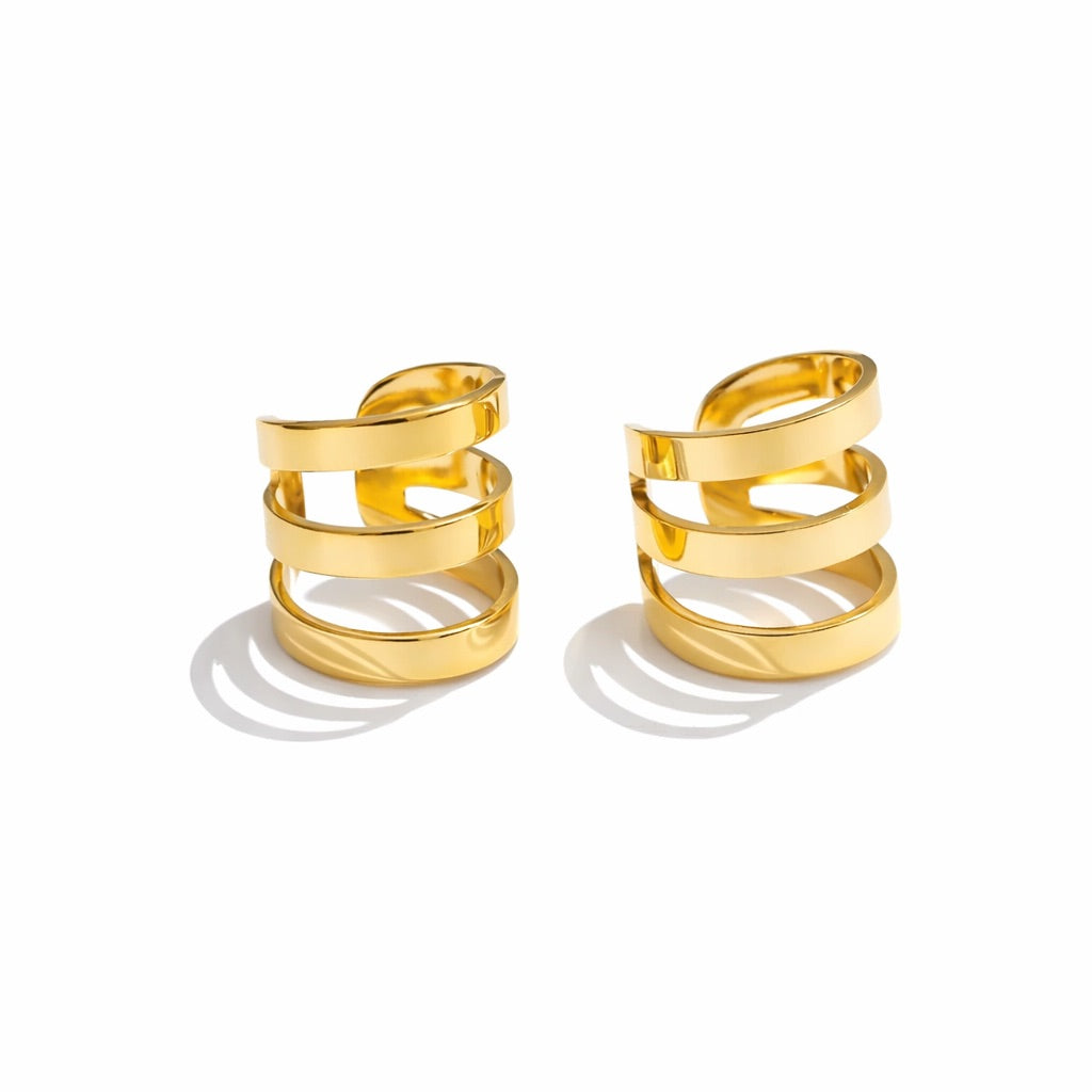 Pendiente Earcuff Camille (Chapado en Oro)