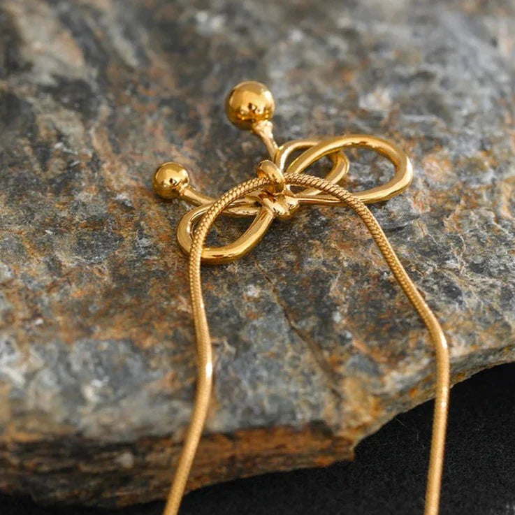 Collar Lazo (Chapado en Oro 18K)