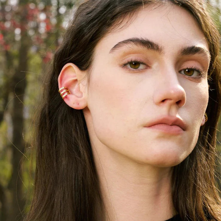 Pendiente Earcuff Camille (Chapado en Oro)