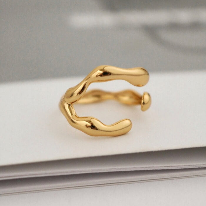 Anillo Honey (Chapado en Oro 18K)