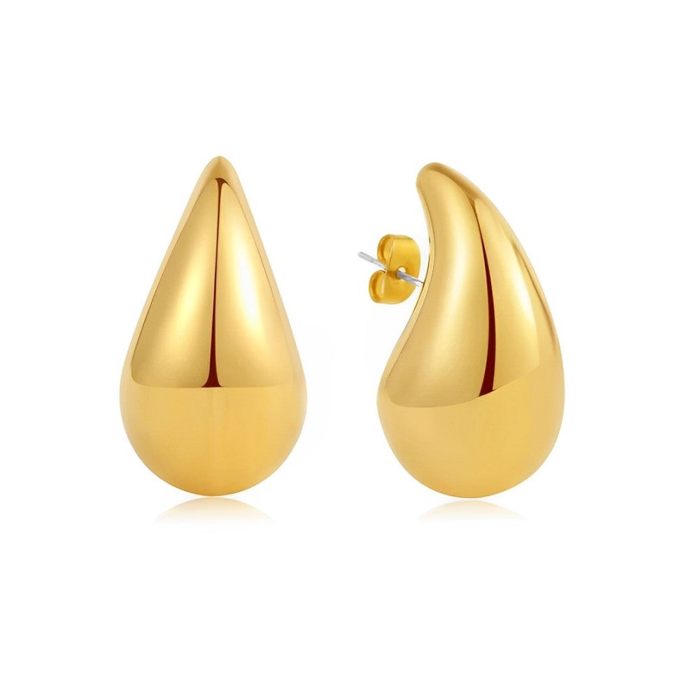 Arete Gota Hailey (Chapado en Oro 18K)