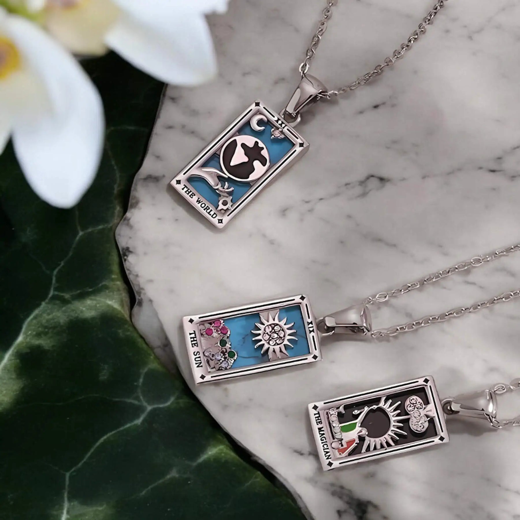 Colección de Collares Tarot (Plateado)