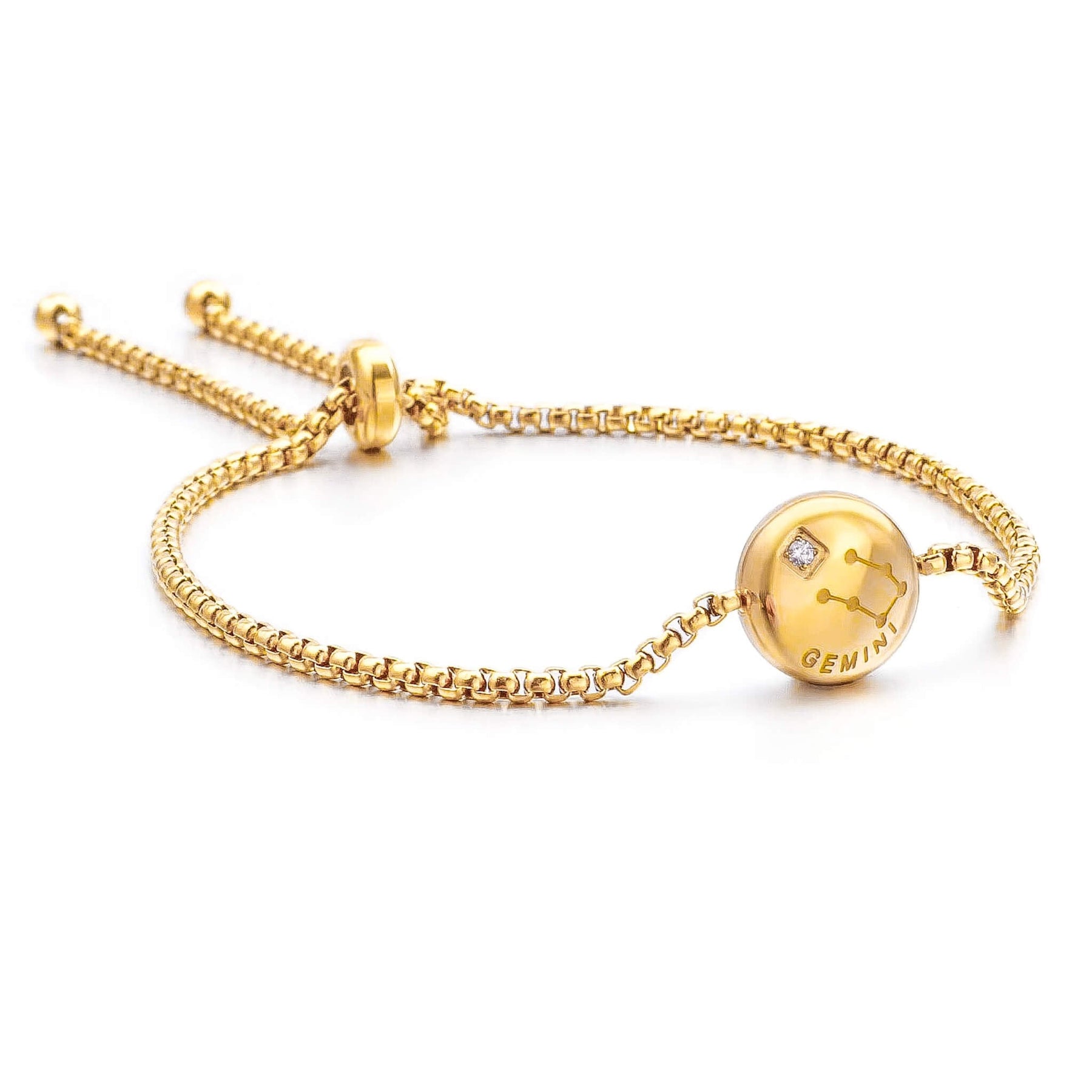 Pulsera Zodíaco (Chapado en Oro)