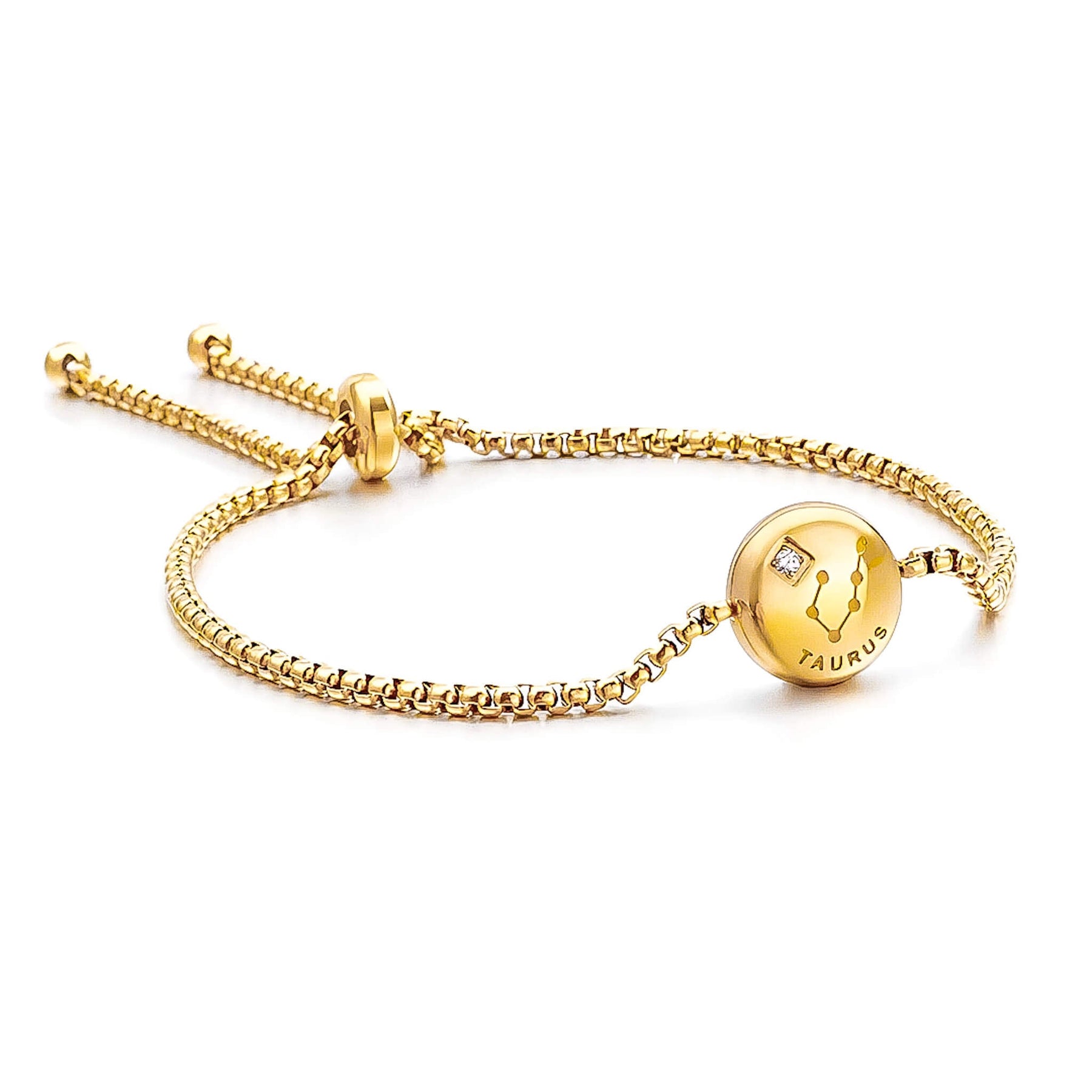 Pulsera Zodíaco (Chapado en Oro)