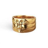 Set de Anillos Visage (Chapado en Oro 18K)