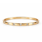 Brazalete Modena Minimalista (Chapado en Oro 18K)
