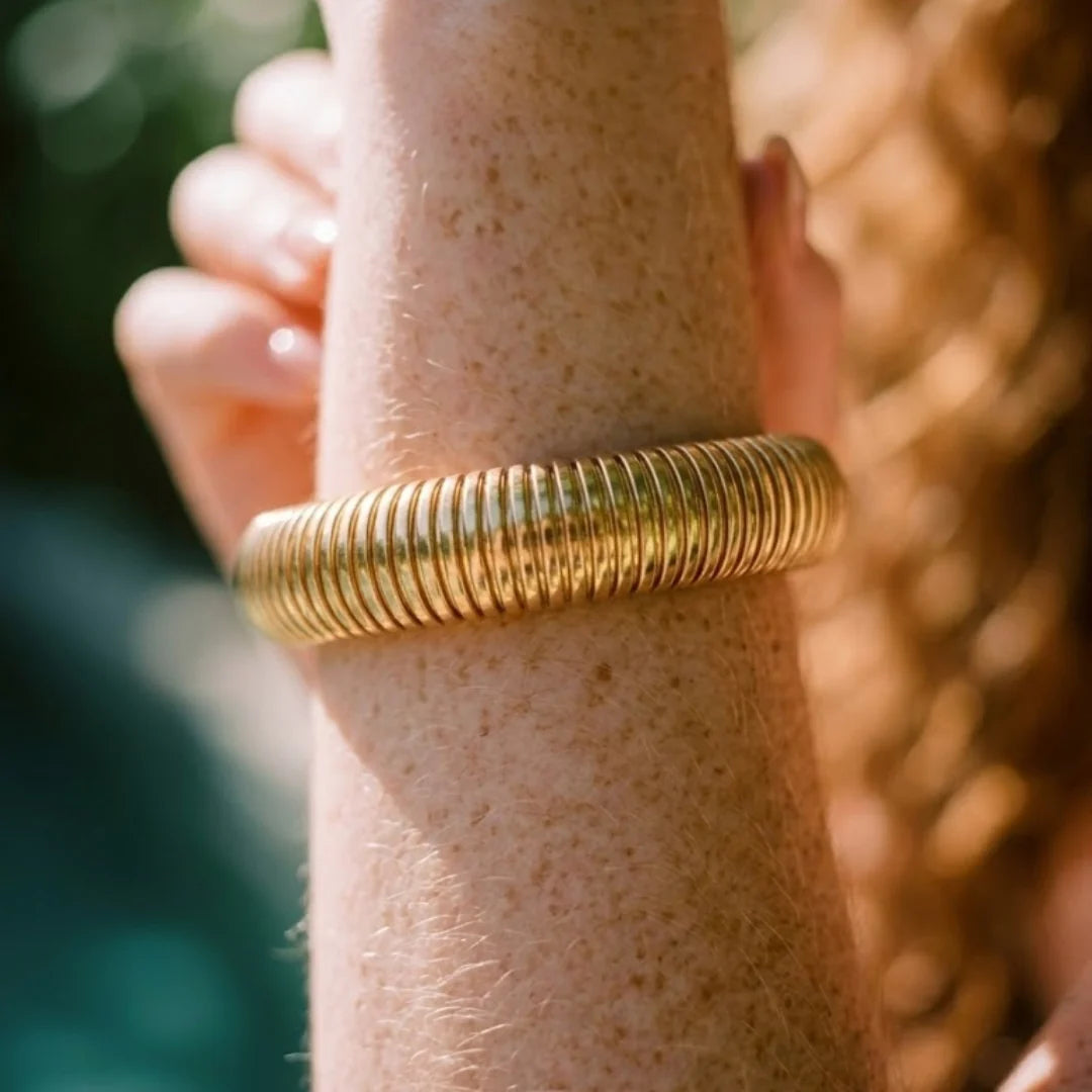 Brazalete Mola Allegra (Chapado en Oro 18K)