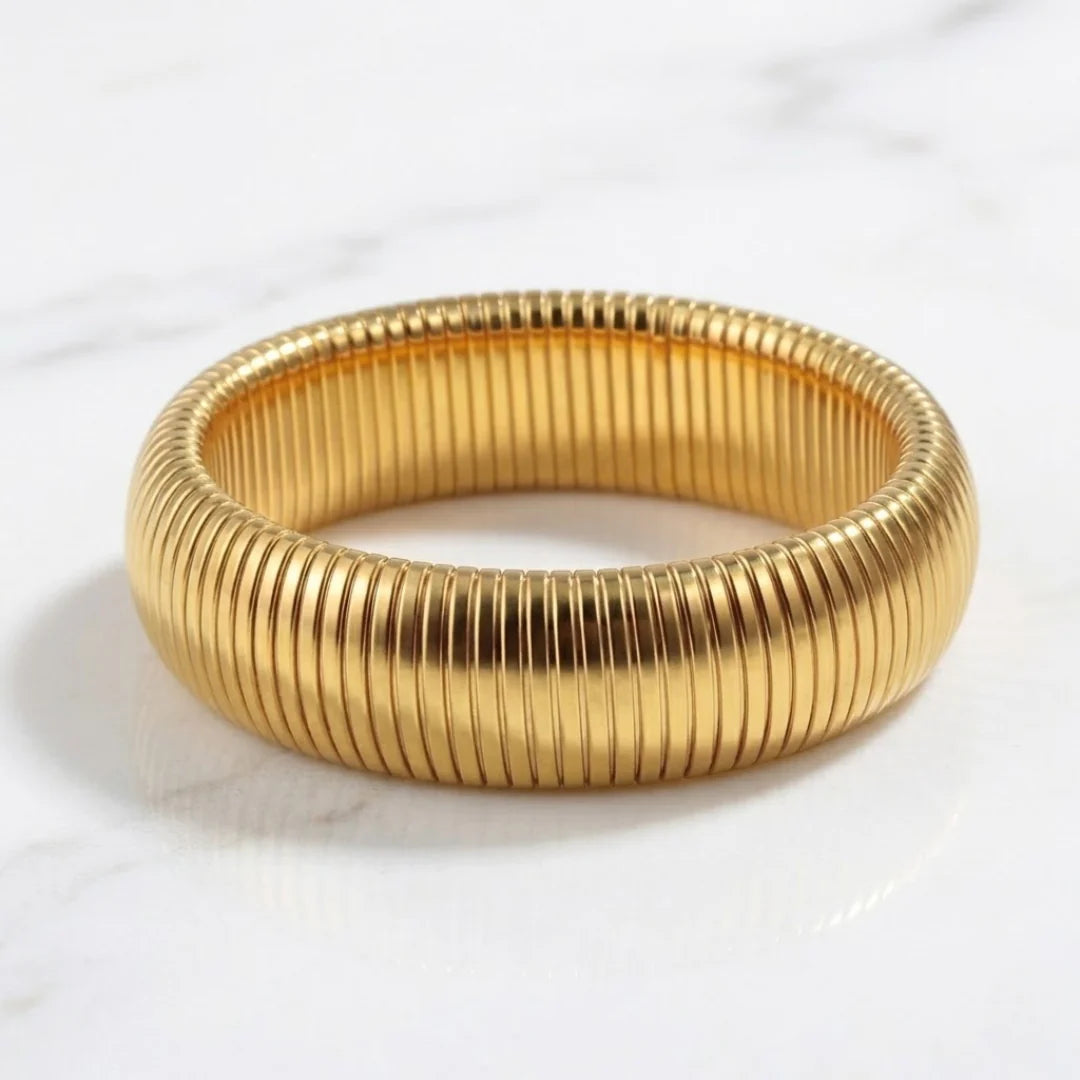 Brazalete Mola Allegra (Chapado en Oro 18K)