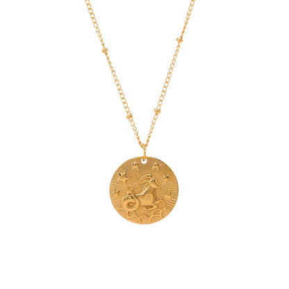 Collar del Zodíaco con Símbolos de las Constelaciones