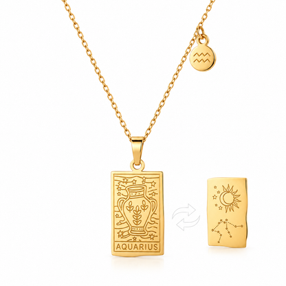 Colección Zodíaco - Collares con Colgantes de los Signos del Zodíaco