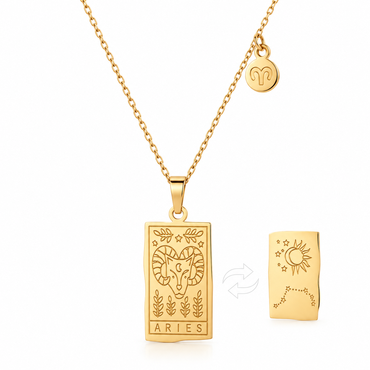 Colección Zodíaco - Collares con Colgantes de los Signos del Zodíaco