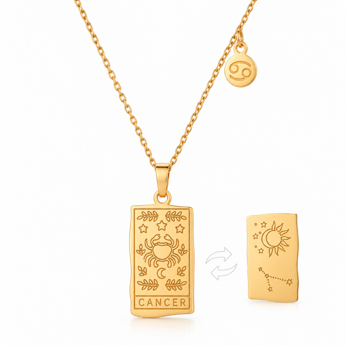 Colección Zodíaco - Collares con Colgantes de los Signos del Zodíaco
