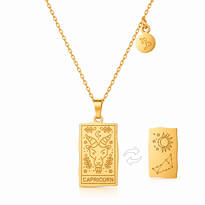 Colección Zodíaco - Collares con Colgantes de los Signos del Zodíaco