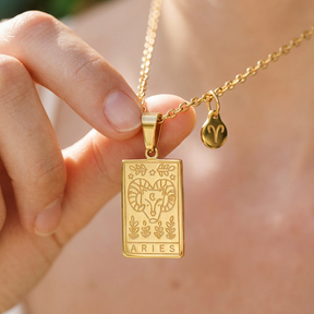 Colección Zodíaco - Collares con Colgantes de los Signos del Zodíaco