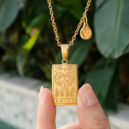 Colección Zodíaco - Collares con Colgantes de los Signos del Zodíaco