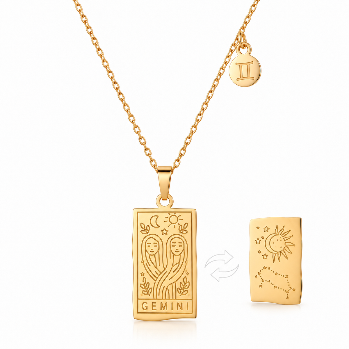 Colección Zodíaco - Collares con Colgantes de los Signos del Zodíaco