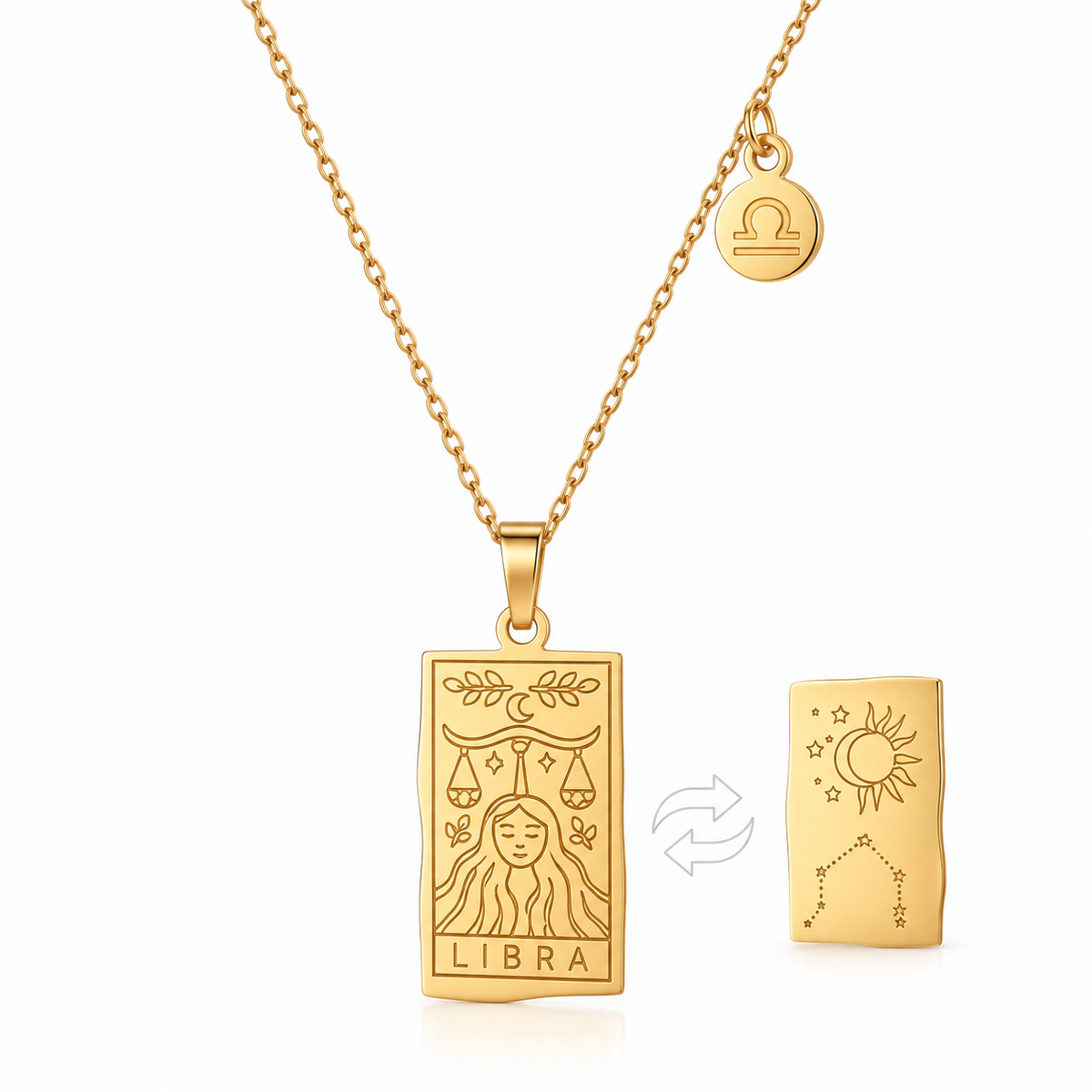 Colección Zodíaco - Collares con Colgantes de los Signos del Zodíaco