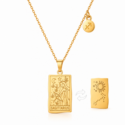 Colección Zodíaco - Collares con Colgantes de los Signos del Zodíaco