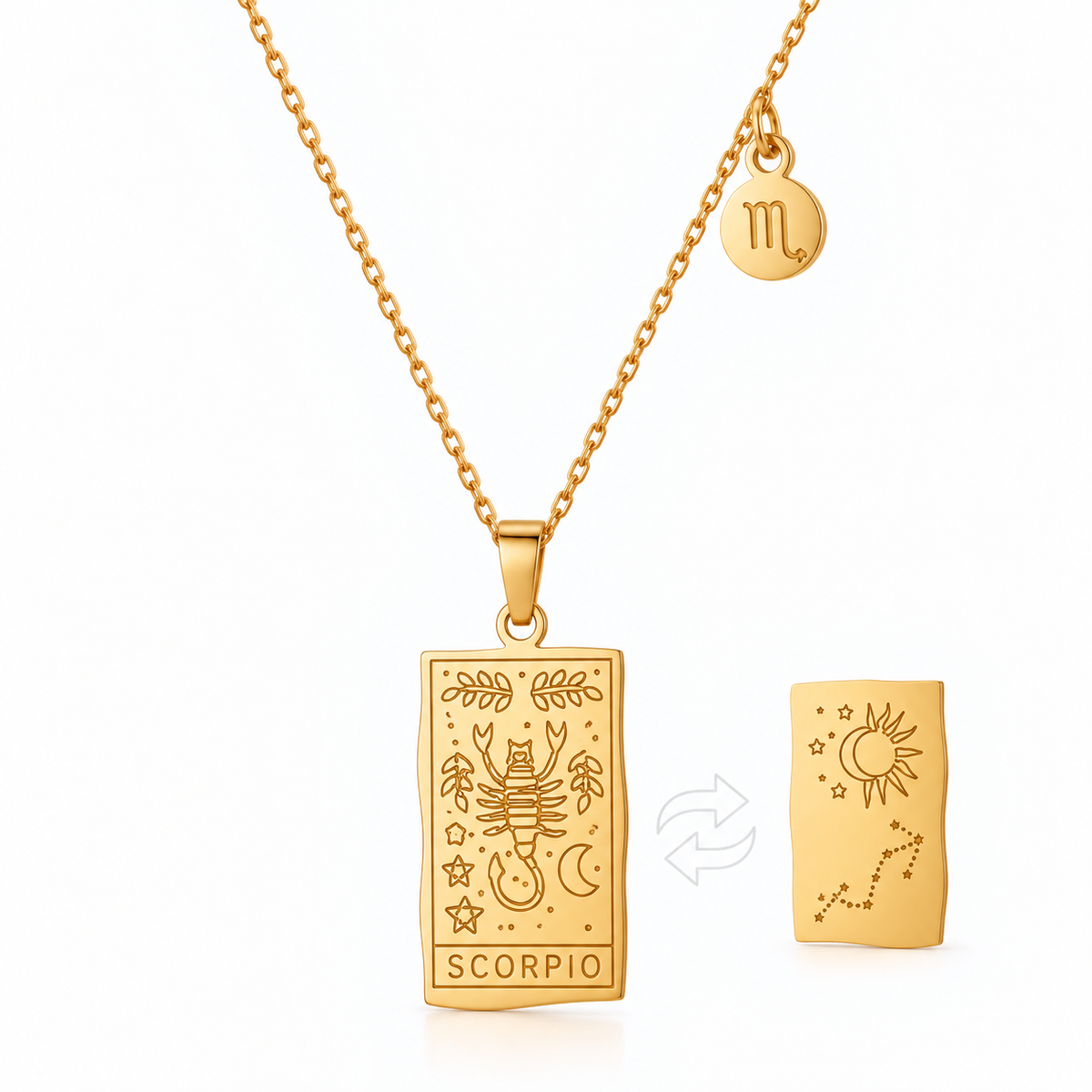 Colección Zodíaco - Collares con Colgantes de los Signos del Zodíaco
