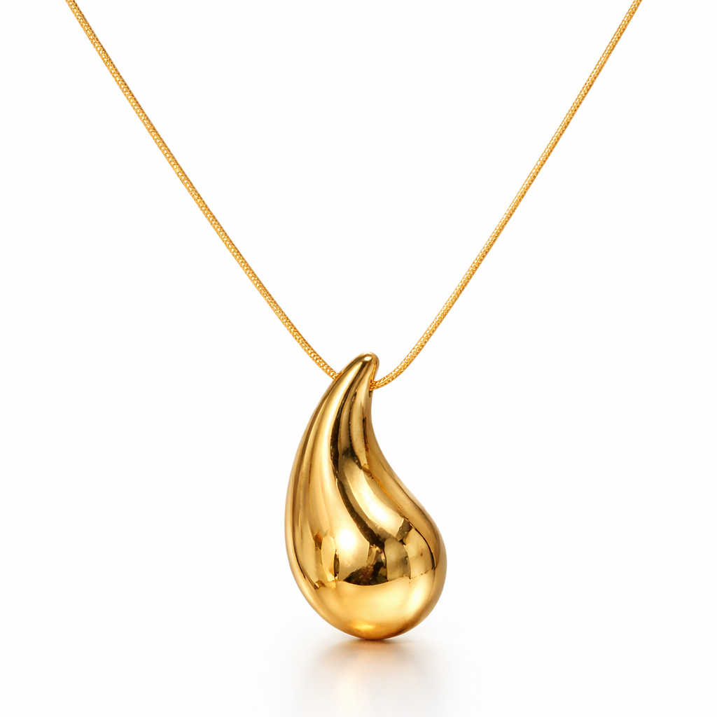 Collar Gota Hailey (Chapado en Oro 18K)