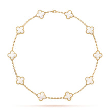 Collar Vintage 10 Tréboles (Chapado en Oro)