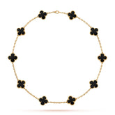 Collar Vintage 10 Tréboles (Chapado en Oro)