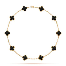 Collar Vintage 10 Tréboles (Chapado en Oro)