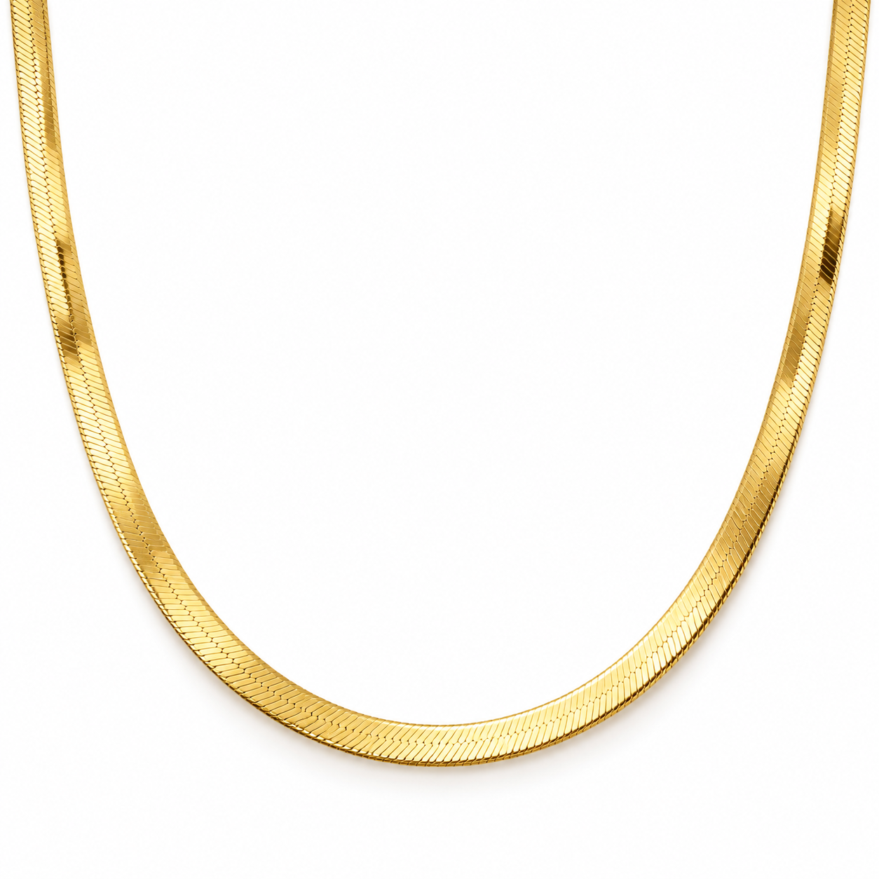 Collar Malla (Chapado en Oro 18K)