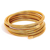 Pulsera Chianti Espiral (Chapado en Oro 18K)