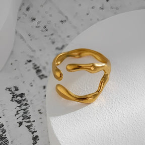 Anillo Honey (Chapado en Oro 18K)