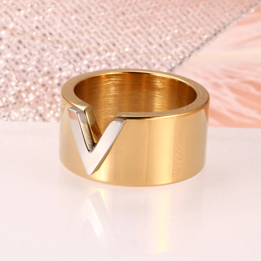 Anillo Vivace Deluxe (Chapado en Oro 18K)