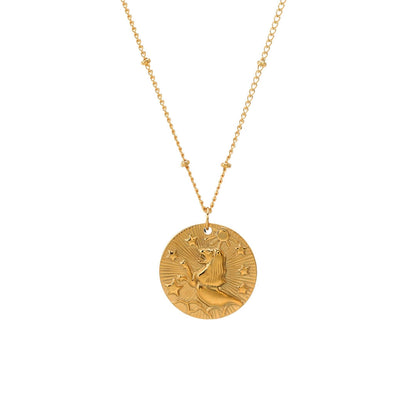 Collar del Zodíaco con Símbolos de las Constelaciones
