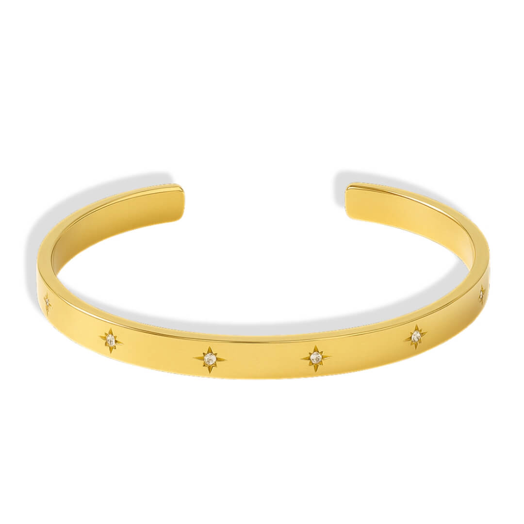 Pulsera Minimalista Louise Circonia (Chapado en Oro 18K)