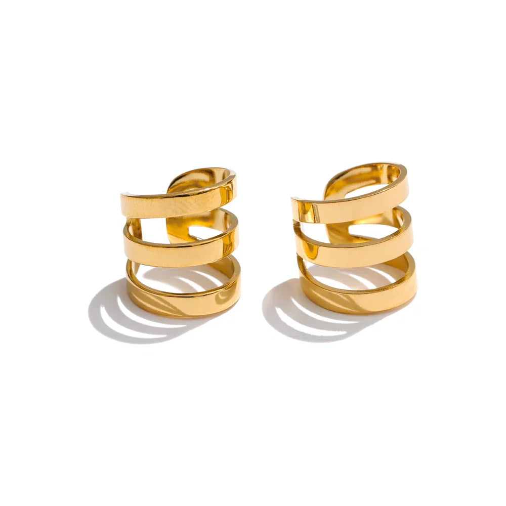 Pendiente Earcuff Camille (Chapado en Oro)