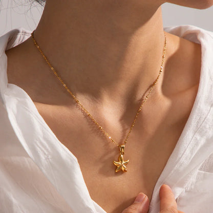 Collar Estrella de Mar (Chapado en Oro 18K)
