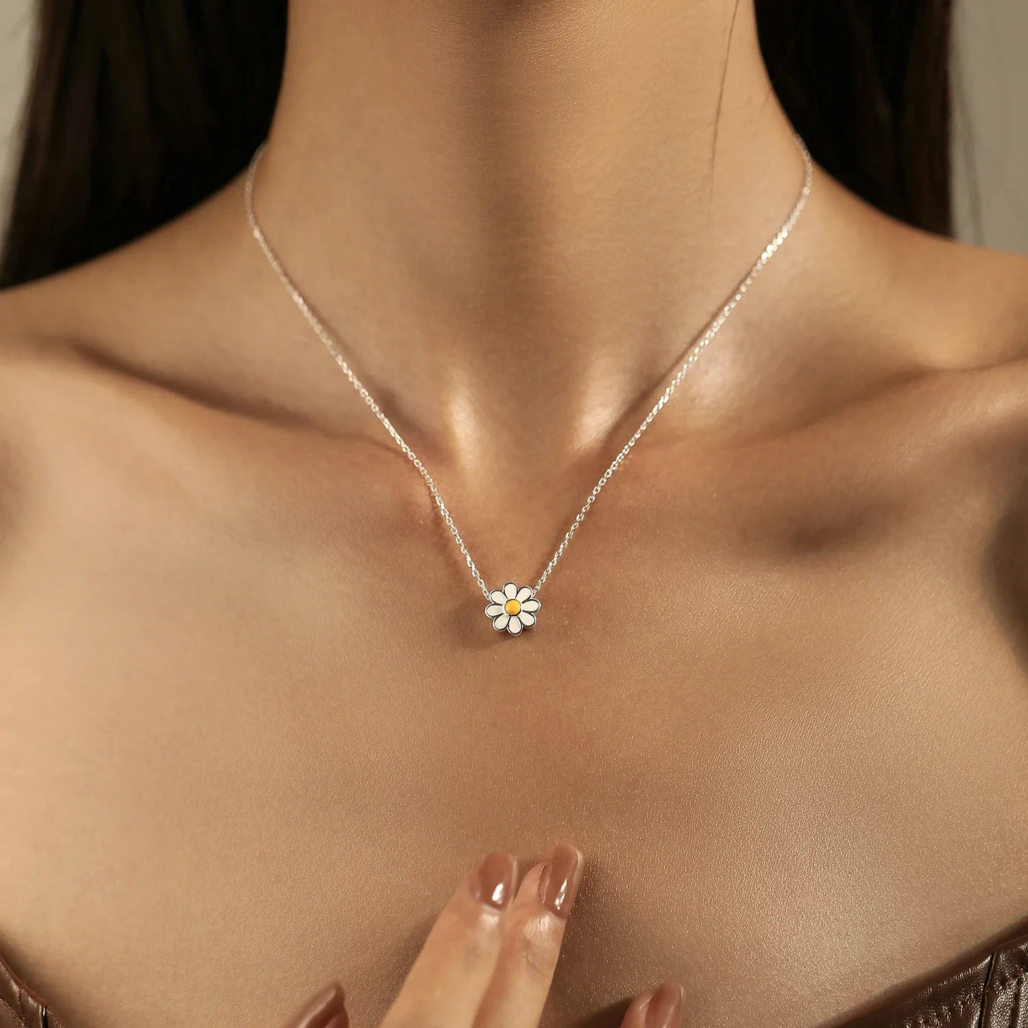 Collar Margarita (Plata 925)