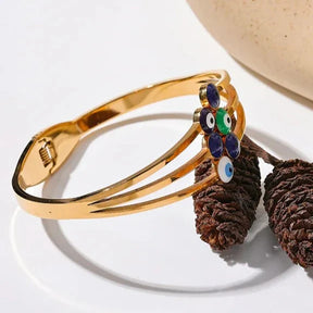 Pulsera Ojo Turco (Chapado en Oro 18K)