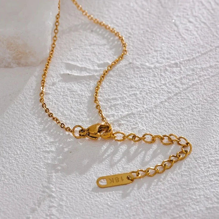 Collar Marsella Circonia (Chapado en Oro 18K)