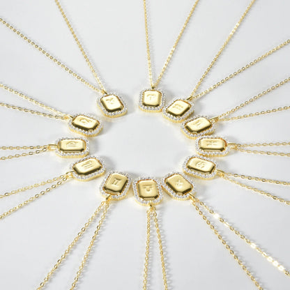 Collar 12 Signos del Zodíaco Circonia (Chapado en Oro 18K)
