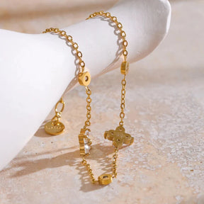 Pulsera Constelación con Circonitas (Chapado en Oro)