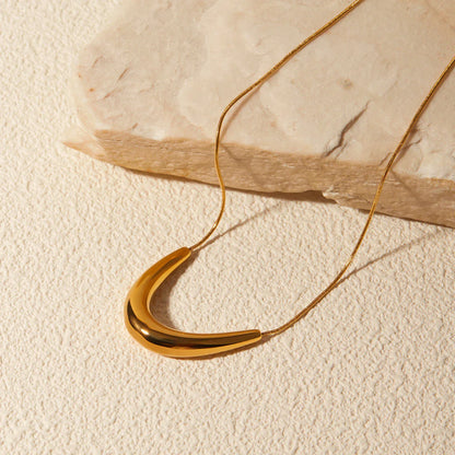 Collar Smile Choker Cola de Ratón (Chapado en Oro 18K)