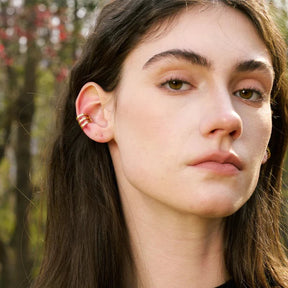 Pendiente Earcuff Camille (Chapado en Oro)