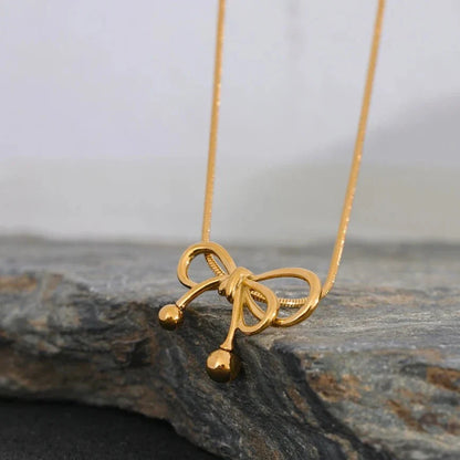 Collar Lazo (Chapado en Oro 18K)