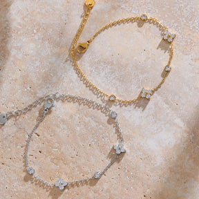 Pulsera Constelación con Circonitas (Chapado en Oro)