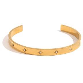 Pulsera Minimalista Louise Circonia (Chapado en Oro 18K)