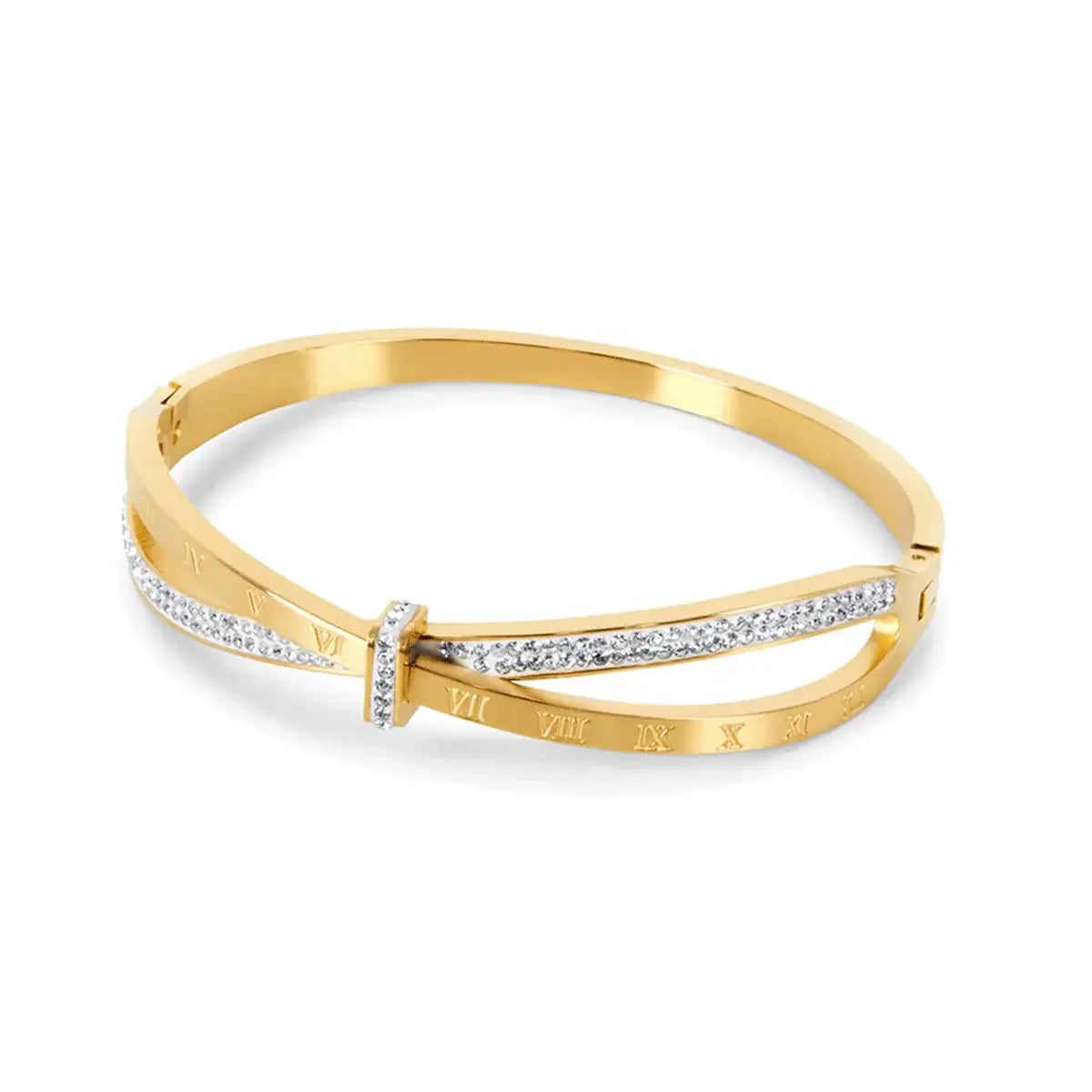 Brazalete Romano Circonia (Chapado en Oro 18K)