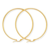 Arete Aro Clásico (Chapado en Oro)